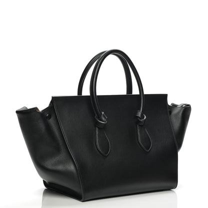 Celine Smooth Calfskin Large Tie Knot Tote Black 3 of 8