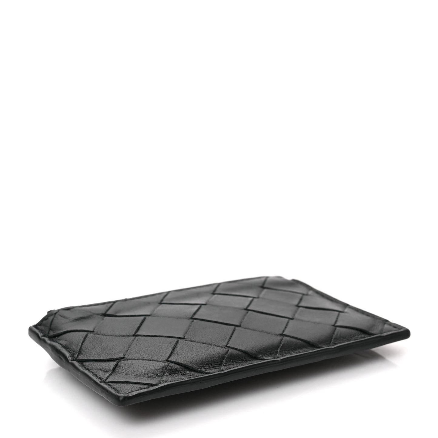 Nappa Intrecciato Key Case Black