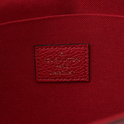 Louis Vuitton Empreinte Pochette Felicie Chain Wallet Scarlet 7 of 10