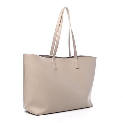 Saint Laurent Calfskin Large Shopping Tote Natural 2 of 10