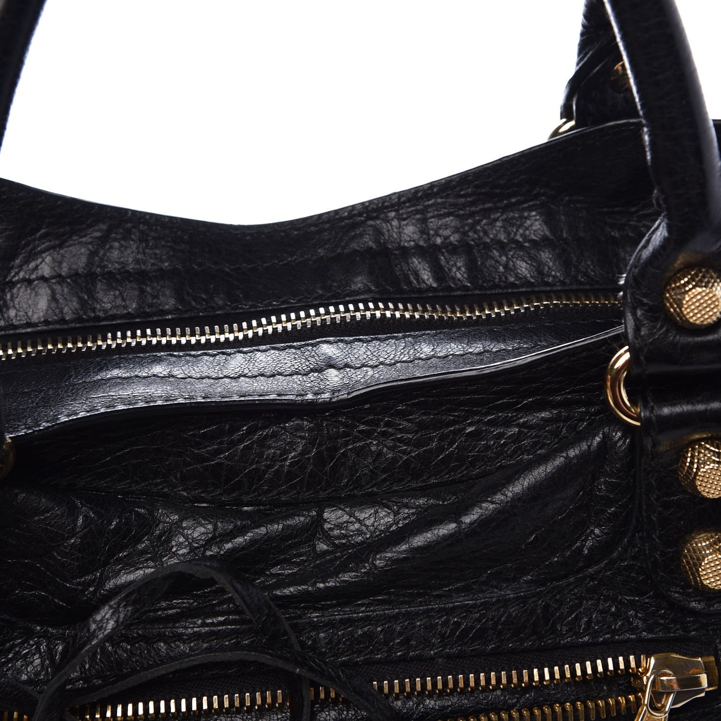 Agneau Giant 12 Gold Hardware City Black