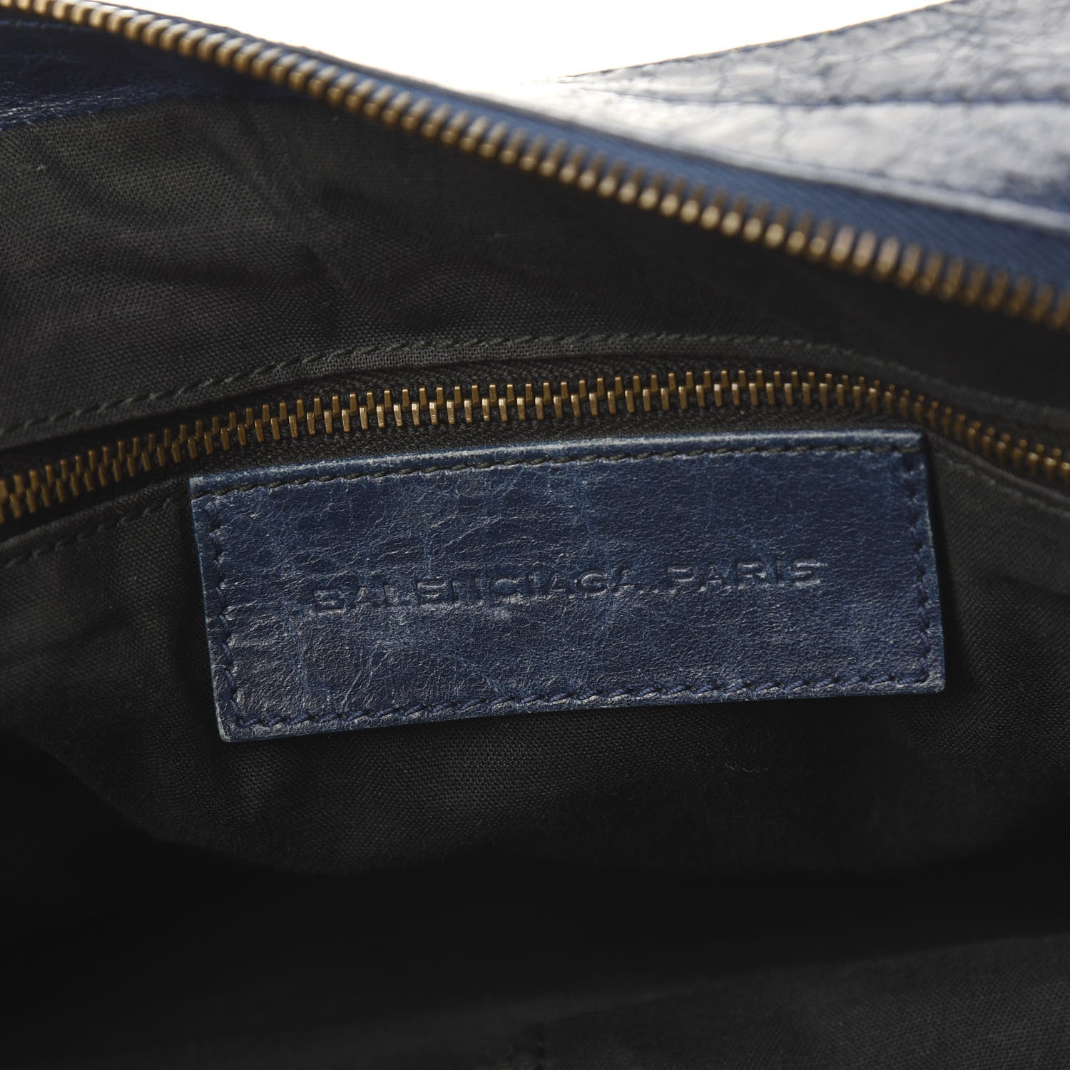 Balenciaga Agneau Classic Hardware Part Time Bleu Mineral 7 of 14