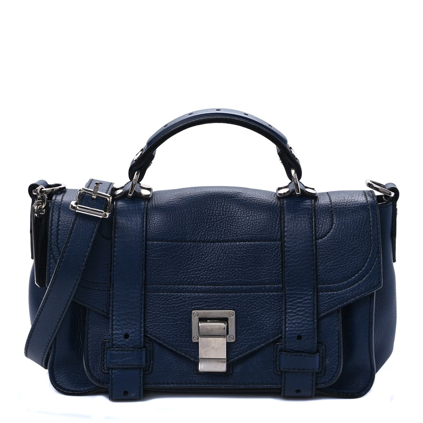 Lambskin Tiny PS1 Satchel Midnight