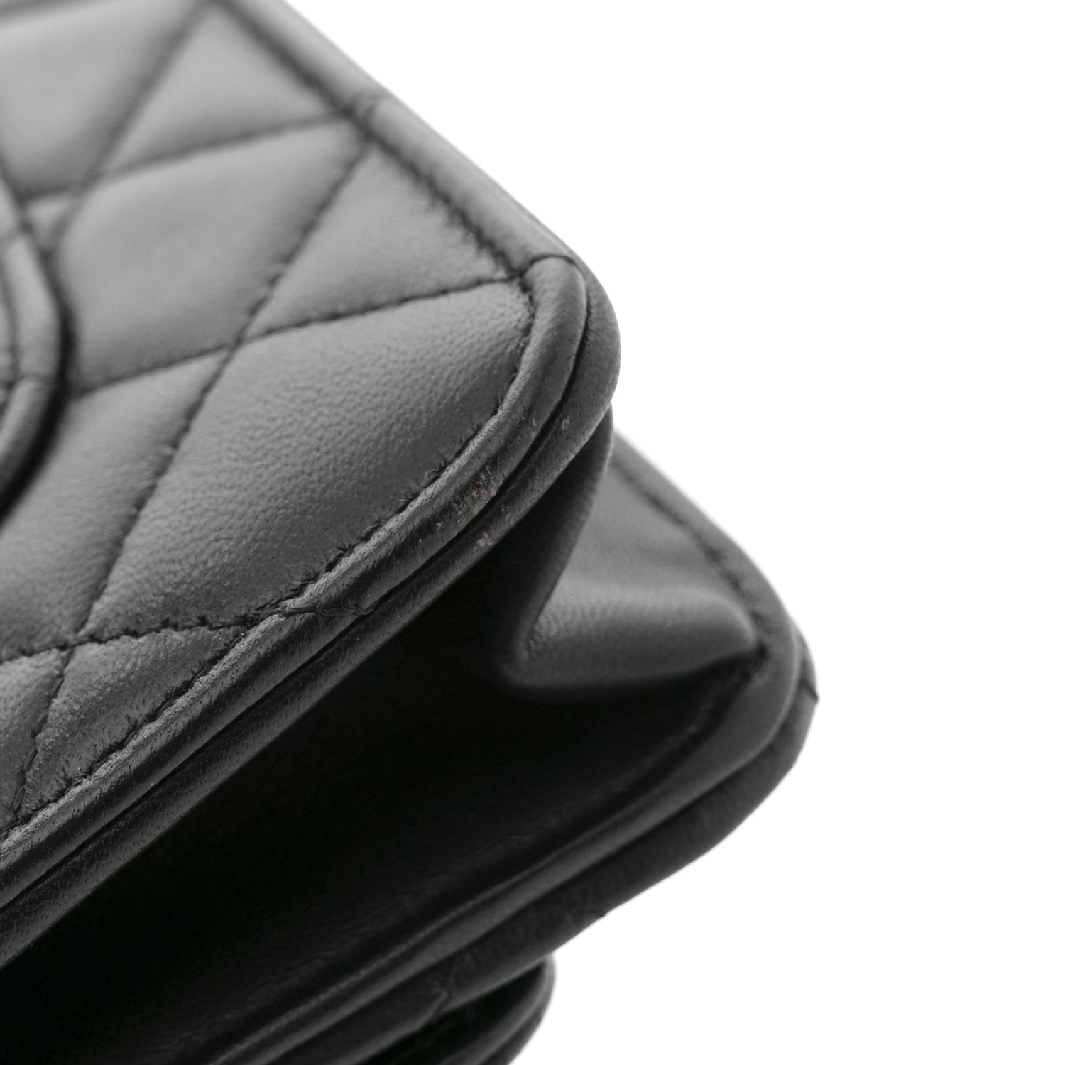 Chanel Lambskin Quilted Enamel Coco Casino Wallet On Chain WOC