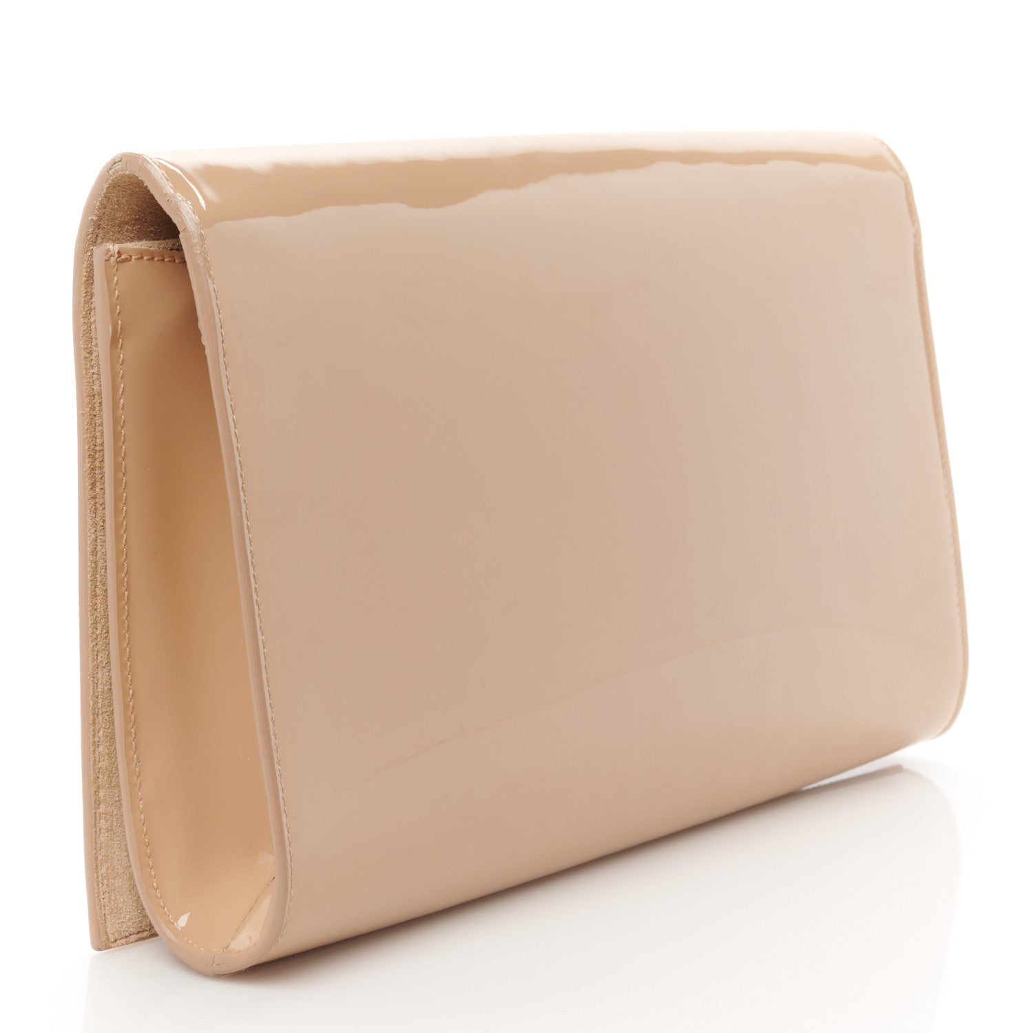 Saint Laurent Patent Calfskin Monogram Large Belle De Jour Clutch Chair 3 of 8