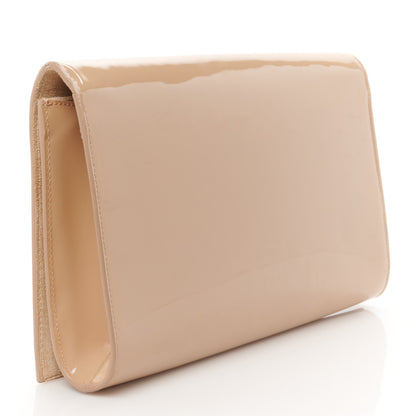 Saint Laurent Patent Calfskin Monogram Large Belle De Jour Clutch Chair 3 of 8
