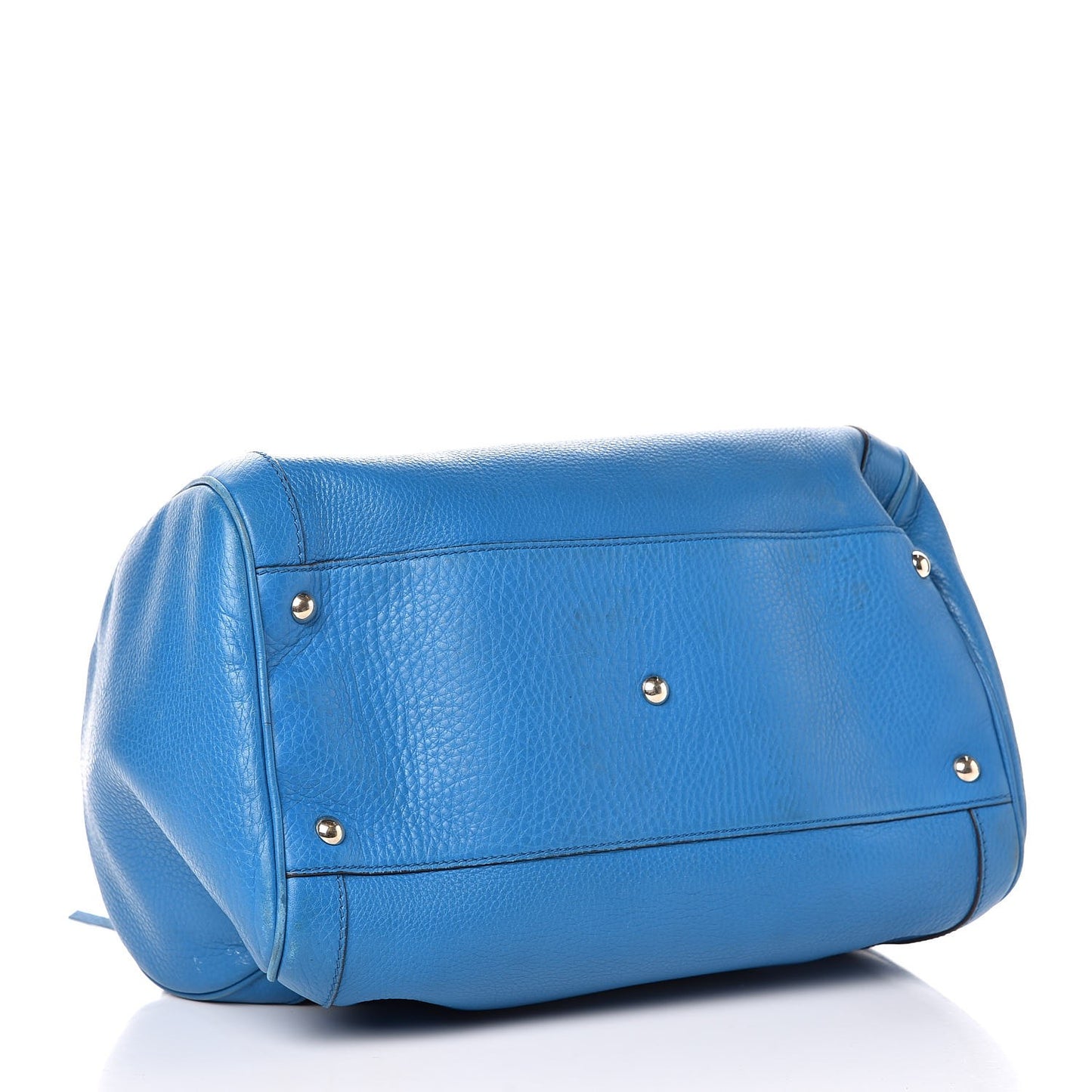 Calfskin Medium Soho Boston Riviera Blue