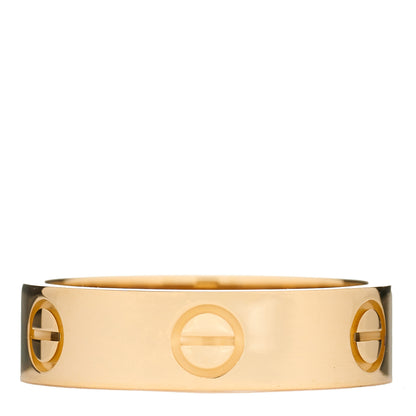 Cartier 18K Yellow Gold 5.5mm LOVE Ring 57 8 1 of 3