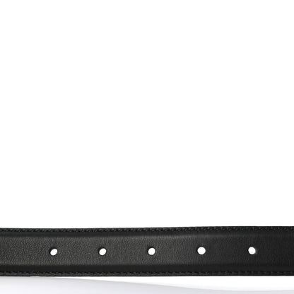 Gucci Moon Calfskin Interlocking G 25mm Belt 95 38 Black 3 of 5