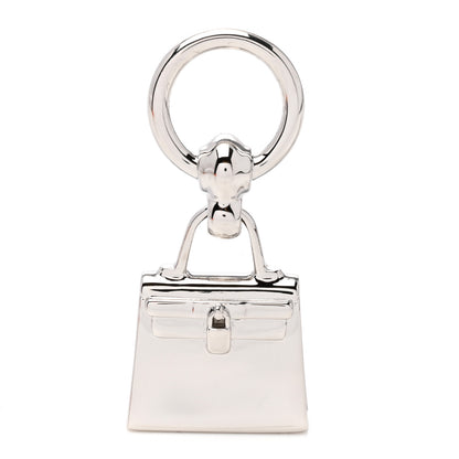 Hermes Palladium Mini Kelly Twilly Ring 1 of 3