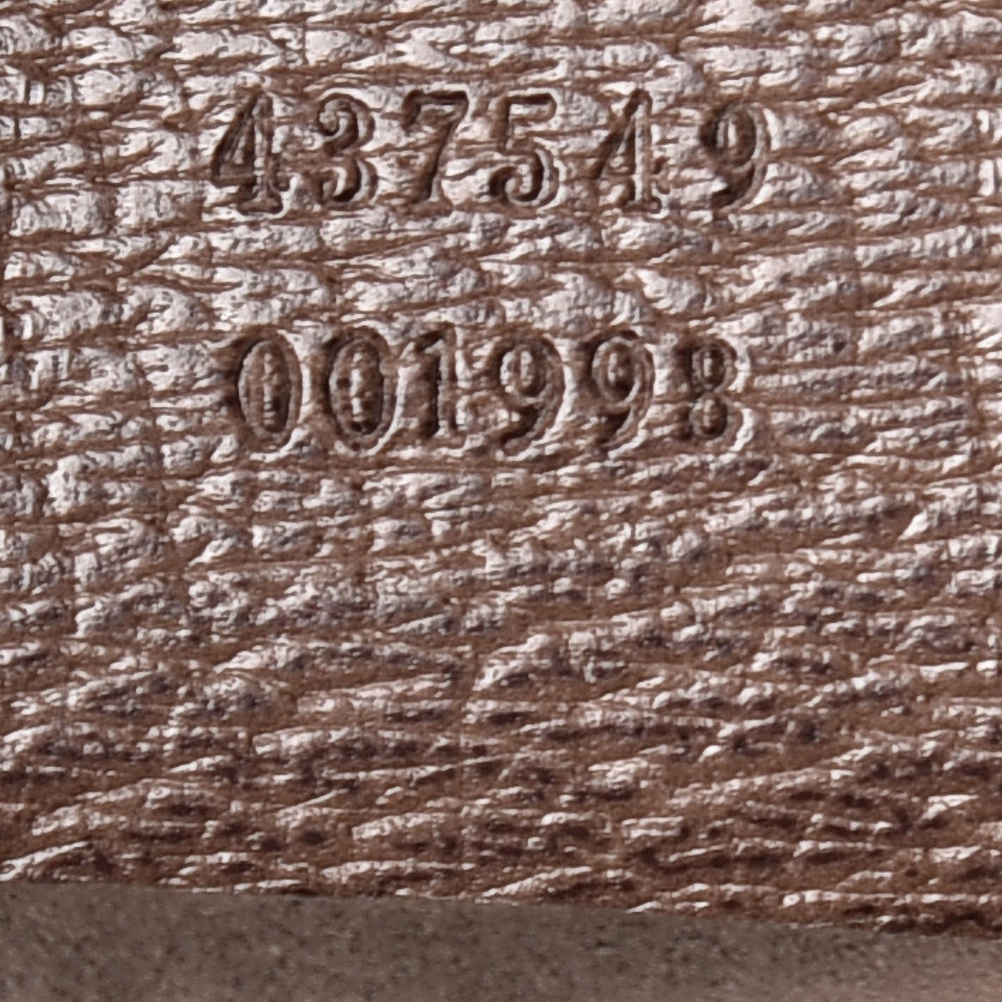 GG Supreme Monogram Web Animalier Bee Vertical Tote Brown