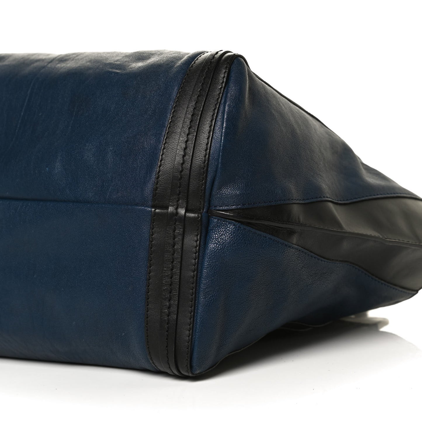 Calfskin Small Alison East West Tote Navy