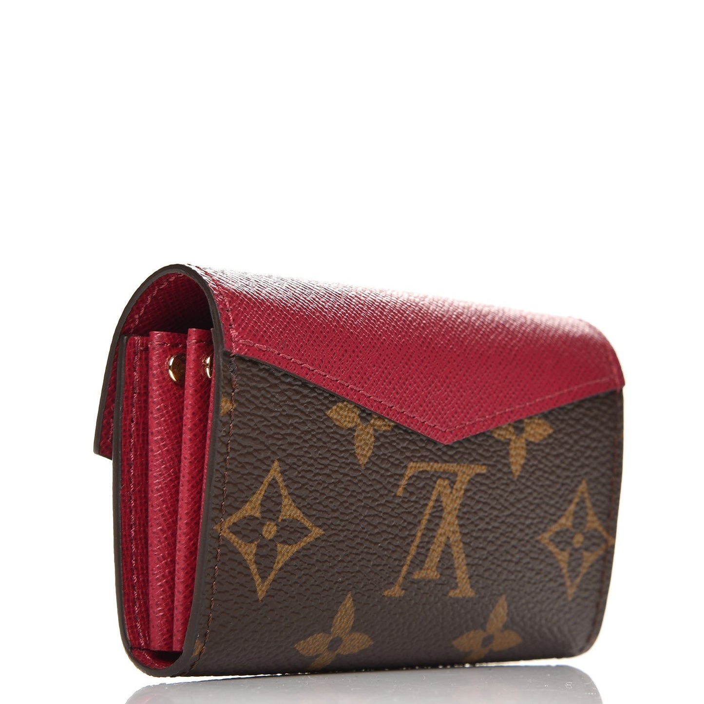 Monogram Sarah Multicartes Fuchsia