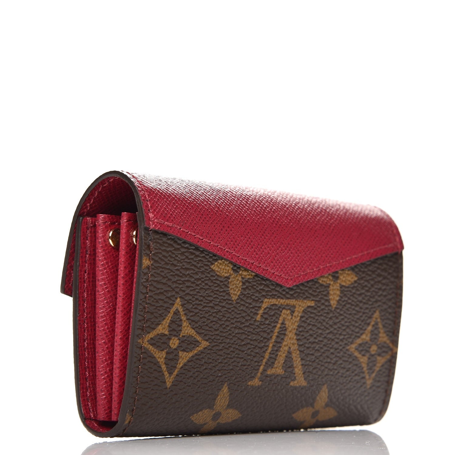 Louis Vuitton Monogram Sarah Multicartes Fuchsia 3 of 7