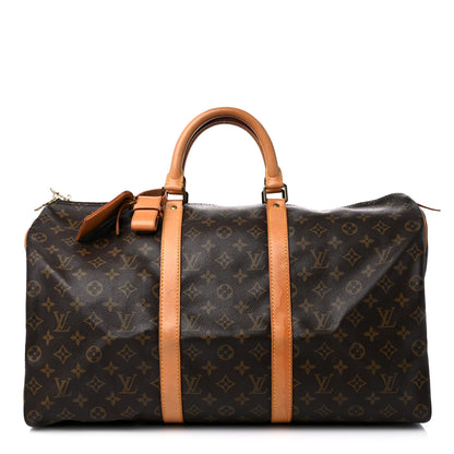 Louis Vuitton Monogram Keepall 50 1 of 19