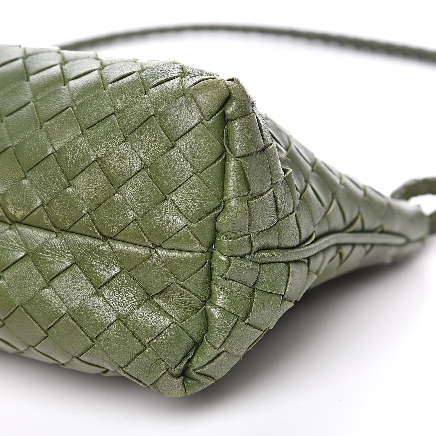 Bottega Veneta Nappa Intrecciato Mini Shoulder Bag Foglia 9 of 15