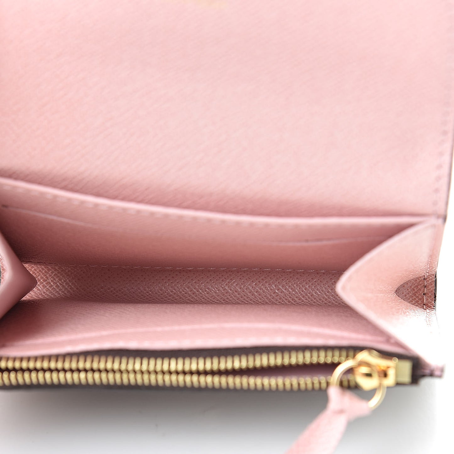 Monogram Rosalie Coin Purse Rose Ballerine