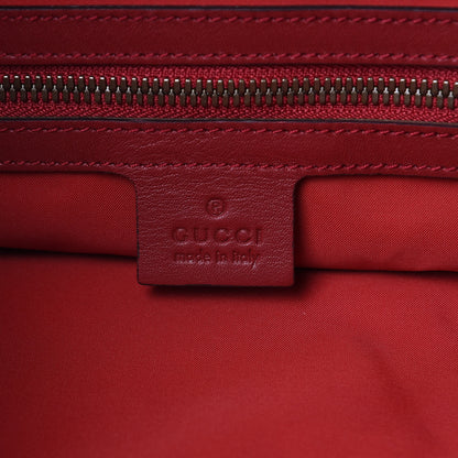 Gucci Cotton GG Wallpaper Neo Vintage Drawstring Backpack Vulcanic Red 6 of 10
