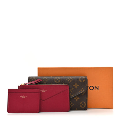 Louis Vuitton Monogram Jeanne Wallet Fuchsia 19 of 19