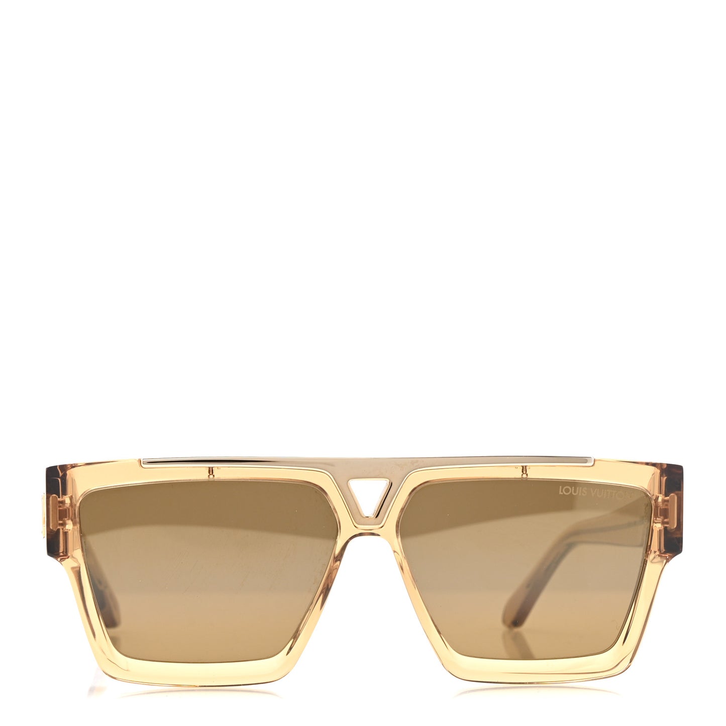 Acetate 1.1 Evidence Sunglasses Z1979W Transparent Gold
