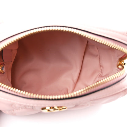 Gucci Calfskin GG Matelasse Beauty Case Perfect Pink 5 of 9