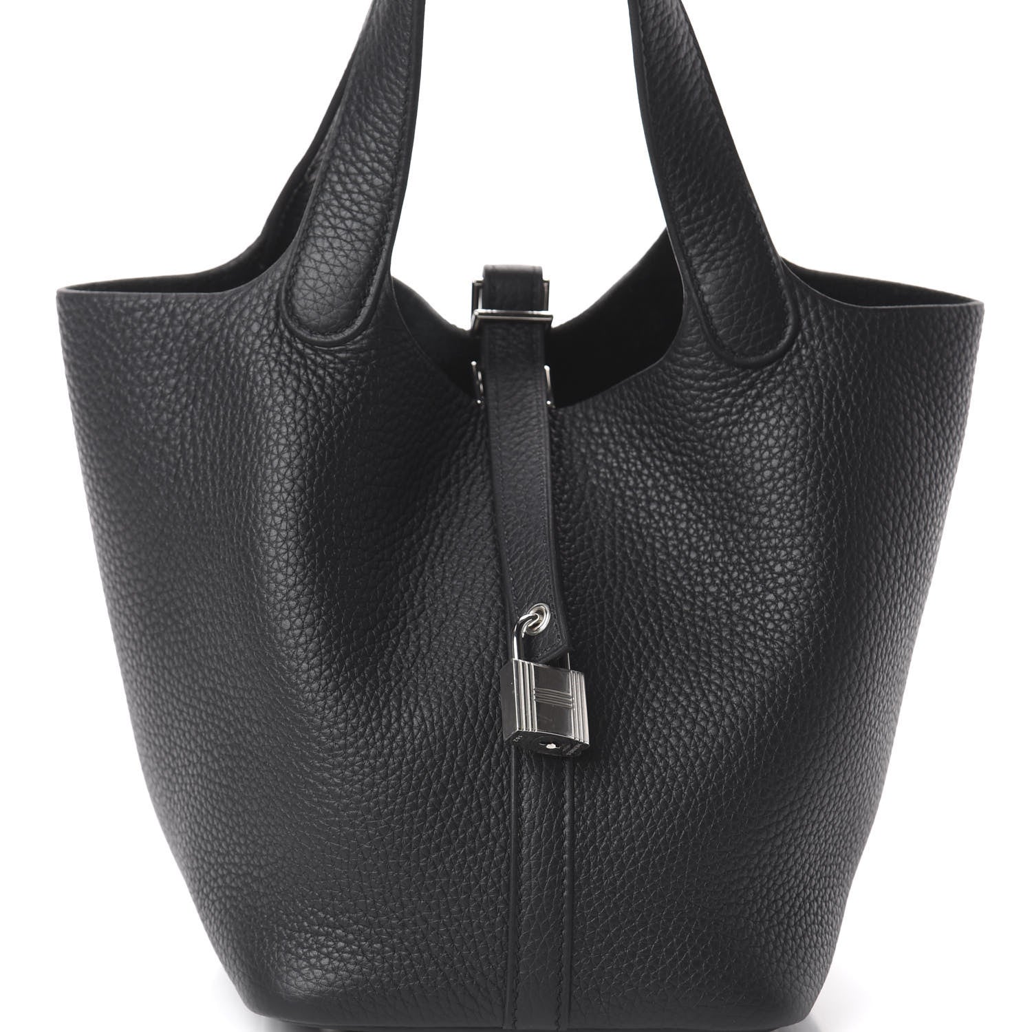 Hermes Taurillon Clemence Picotin Lock 18 PM Black 7 of 9