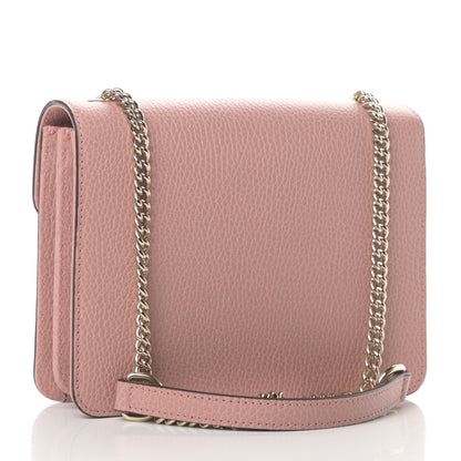 Gucci Dollar Calfskin Small Interlocking G Shoulder Bag Soft Pink 3 of 10