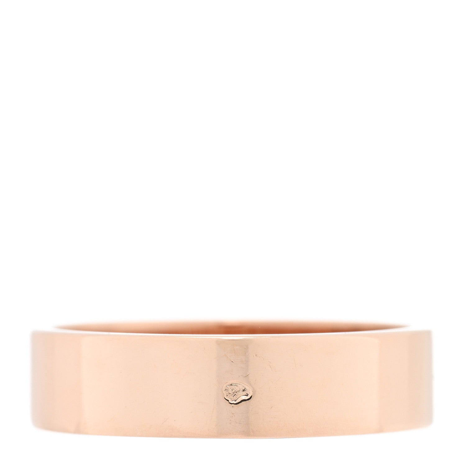 Hermes 18K Rose Gold PM Collier De Chien Ring 55 7.25 3 of 4