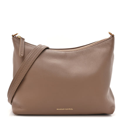 Mansur Gavriel Lambskin Hera Crossbody Bag Biscotto 1 of 10
