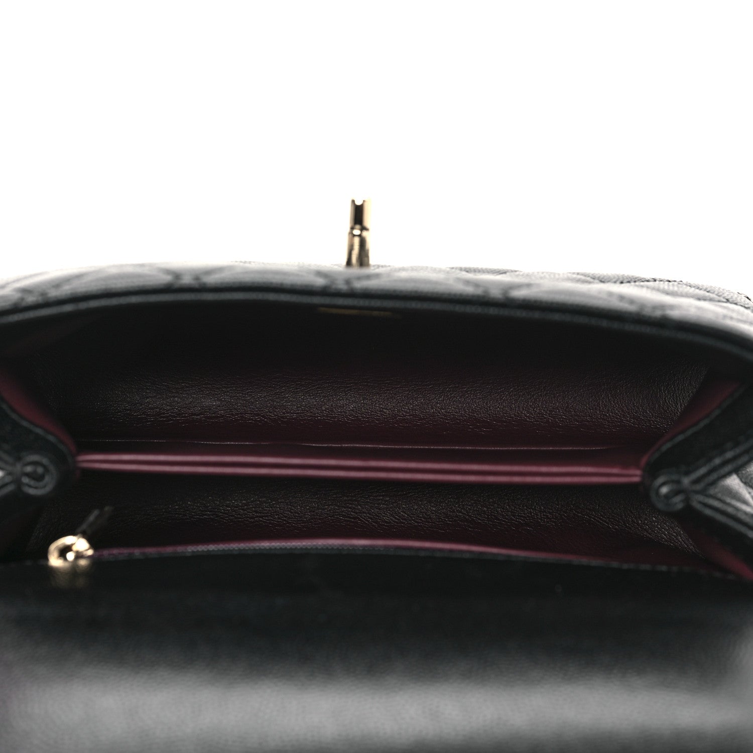 Chanel Caviar Quilted Mini Coco Handle Flap Black 5 of 9
