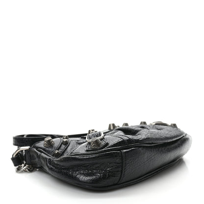 Balenciaga Agneau Arena Le Cagole Mini Purse With Chain Black 4 of 8