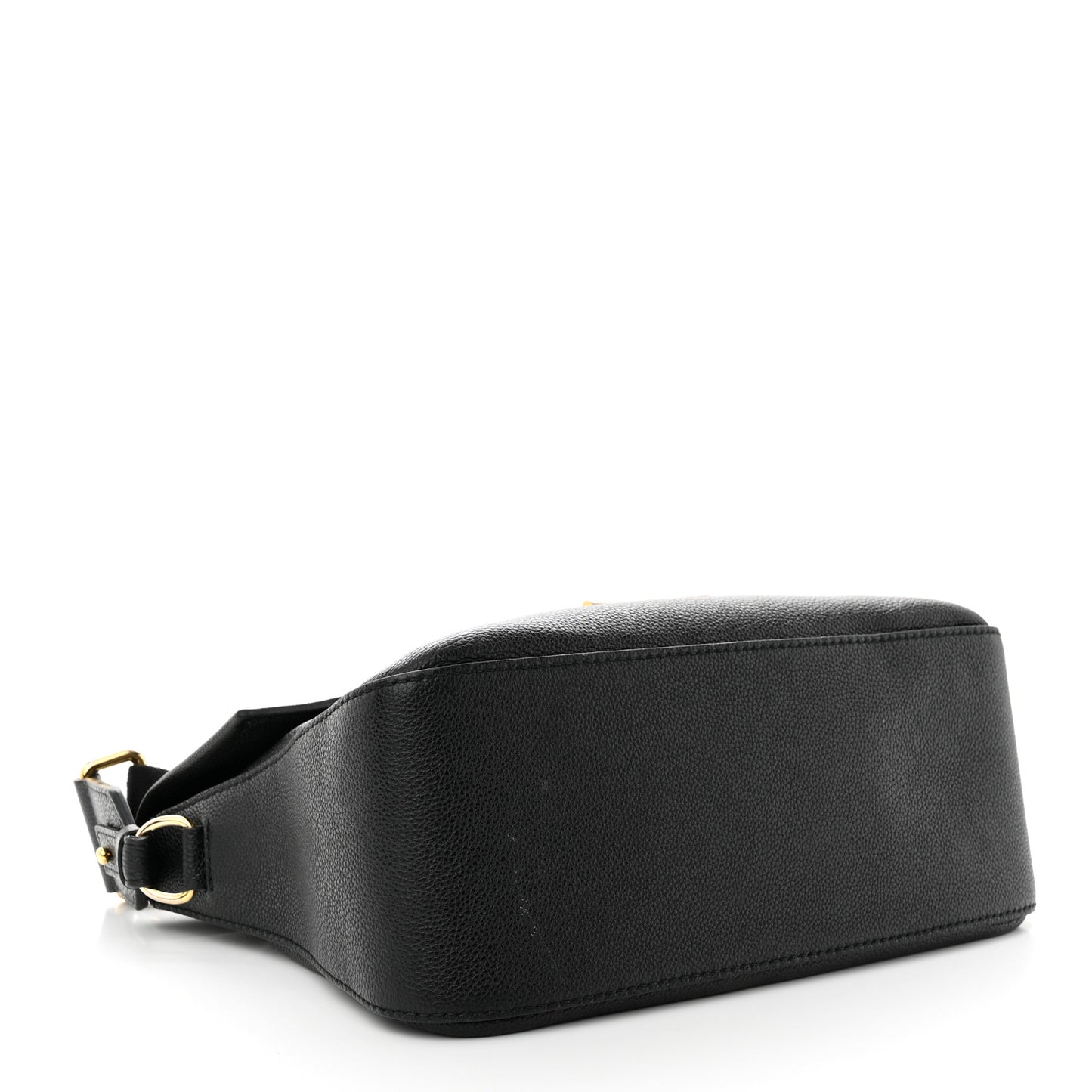 Calfskin Tara Top Handle Bag Black