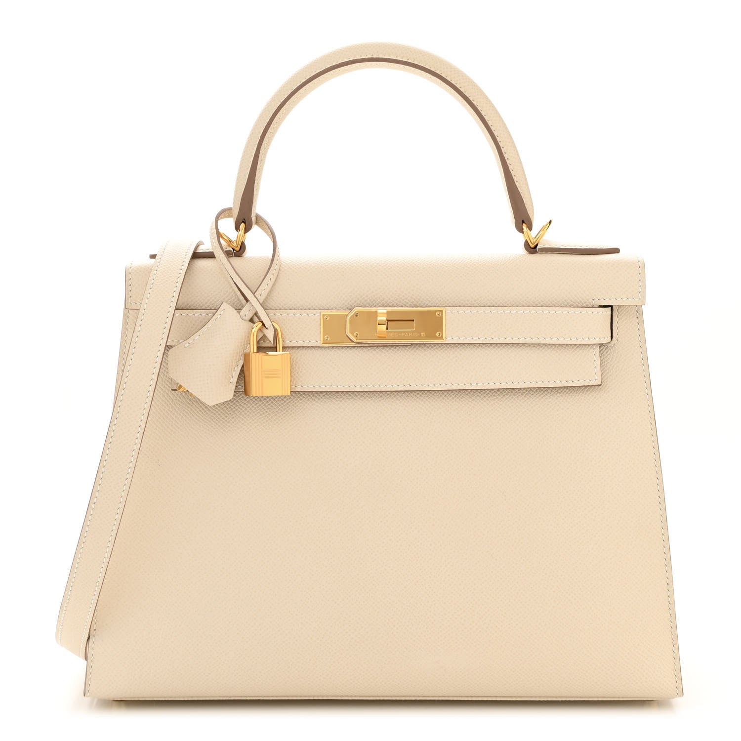 Hermes Epsom Kelly Sellier 28 Craie 1 of 12