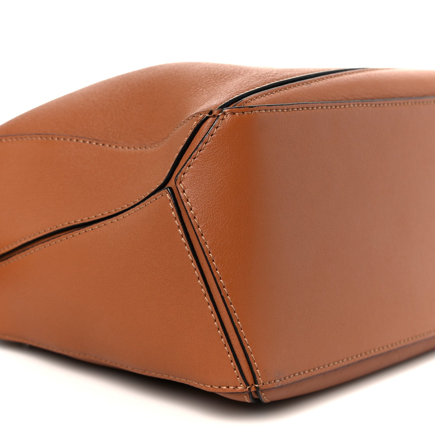 Loewe Calfskin Small Puzzle Bag Tan 10 of 11