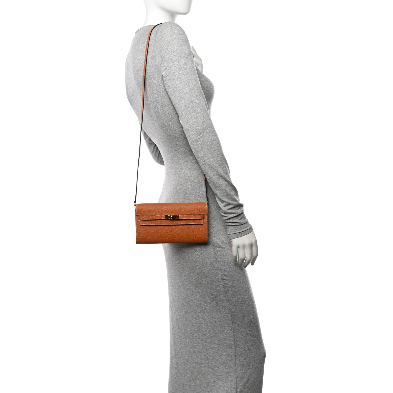 Hermes Epsom Kelly Wallet To Go Toffee 3 of 22