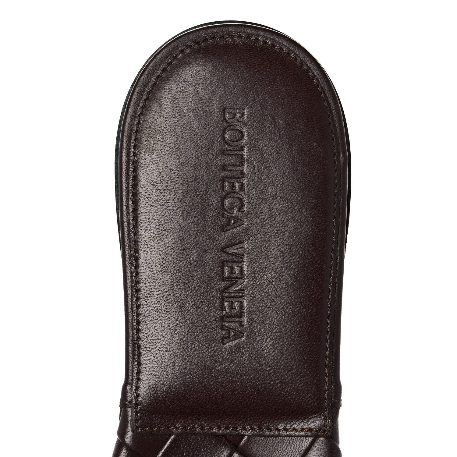 Bottega Veneta Nappa Maxi Intrecciato Lido Flat Sandals 36.5 Oak 7 of 8