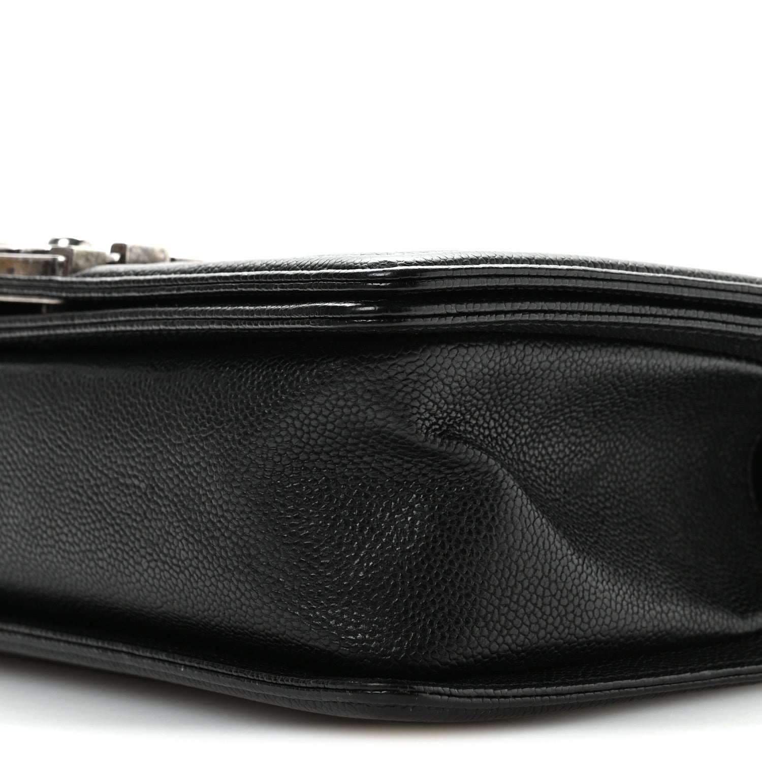 Chanel Caviar Quilted Medium Boy Flap Black 10 of 10