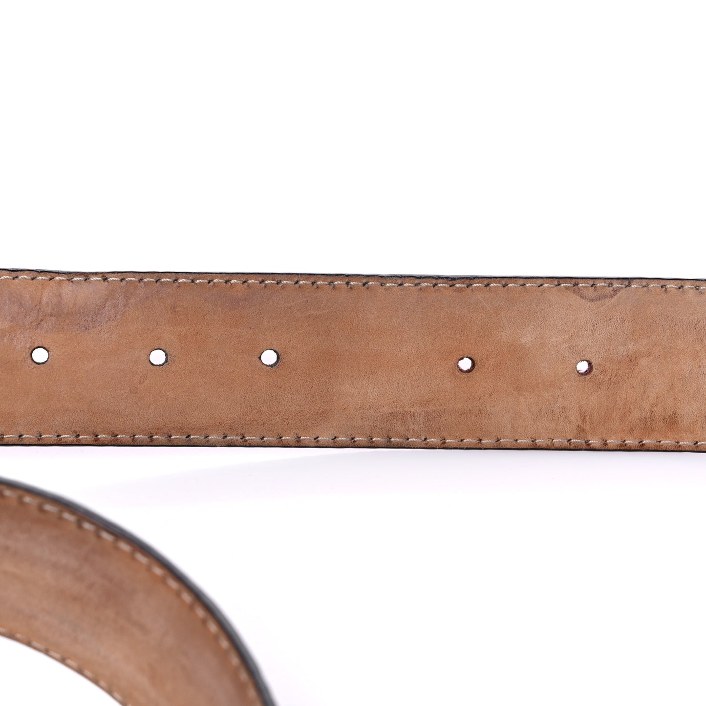 Guccissima Interlocking G Belt 90 36 Purple