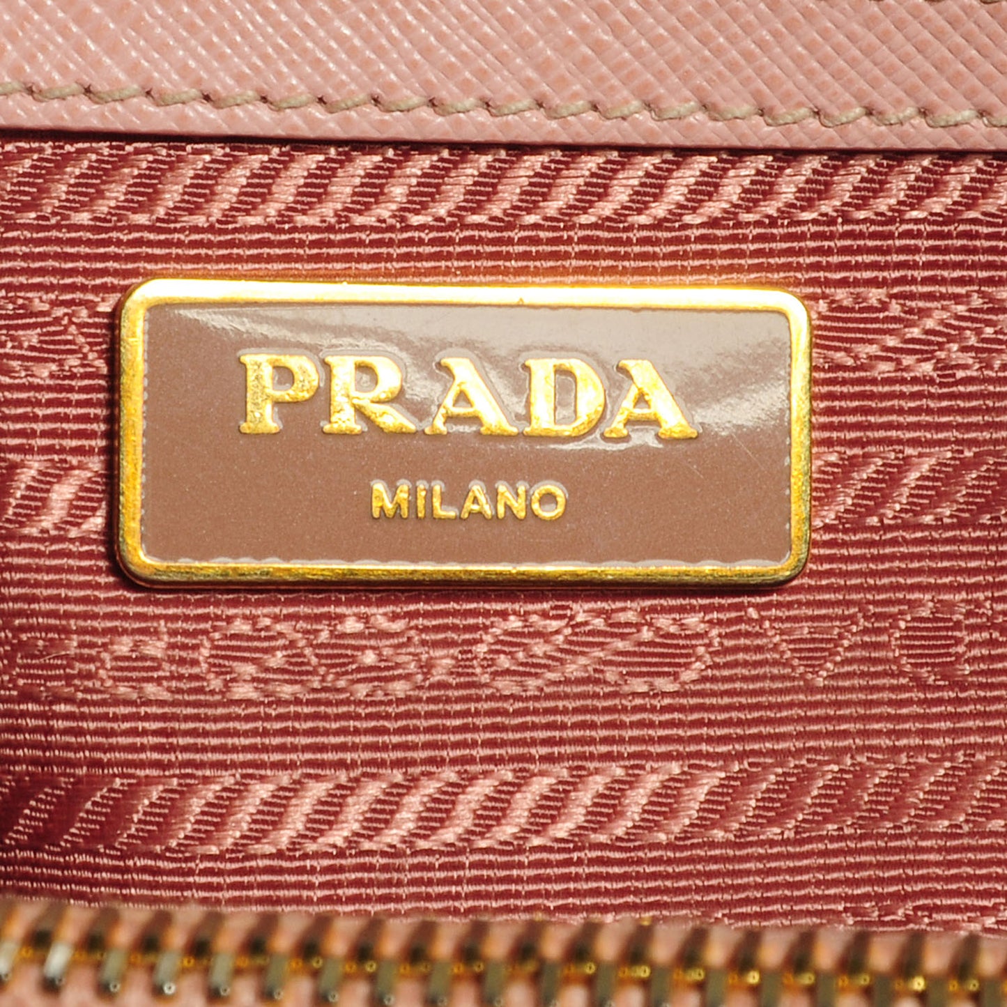 Saffiano Lux Small Double Zip Tote Orchidea