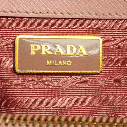 Prada Saffiano Lux Small Double Zip Tote Orchidea 8 of 9