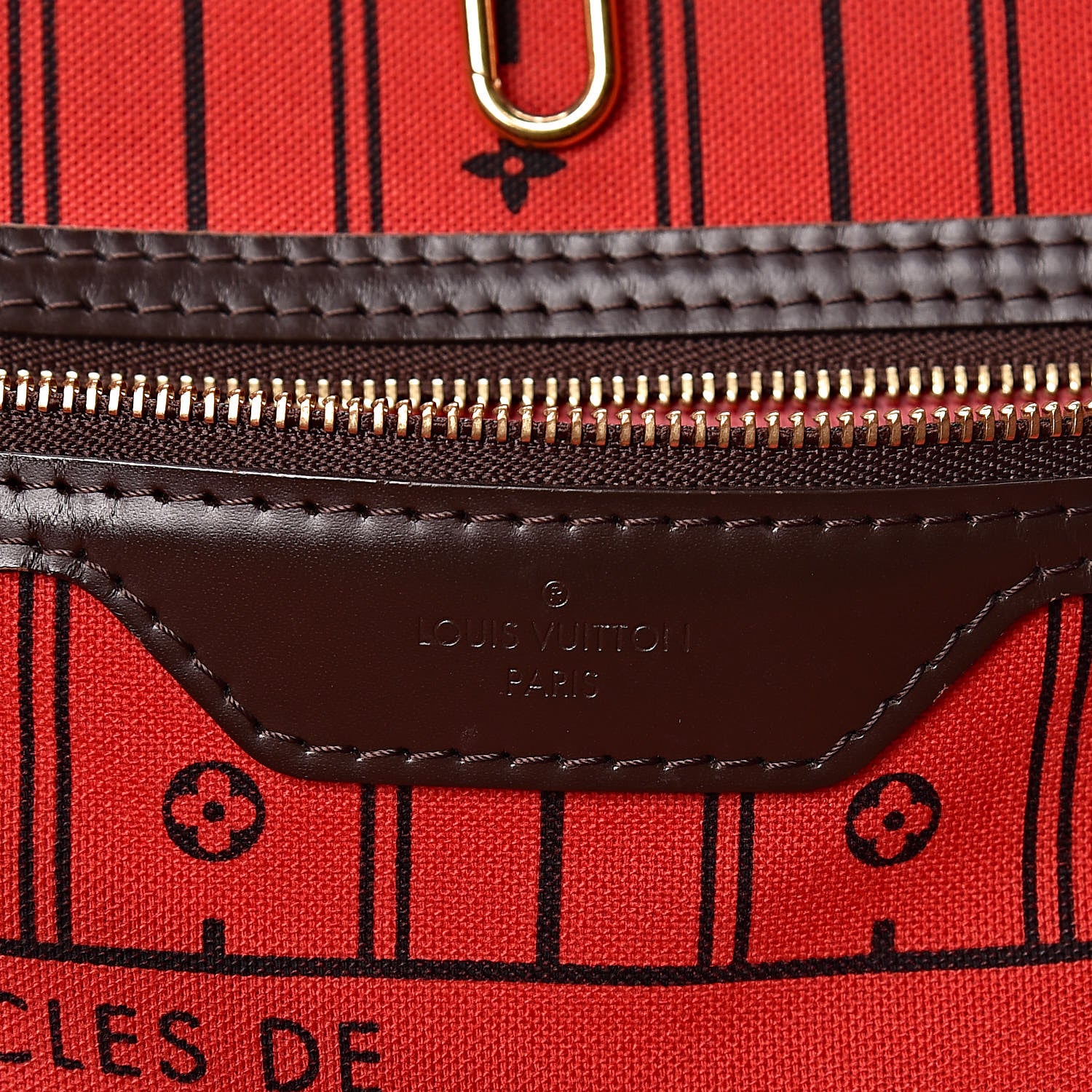 Louis Vuitton Damier Ebene Neverfull GM 6 of 13