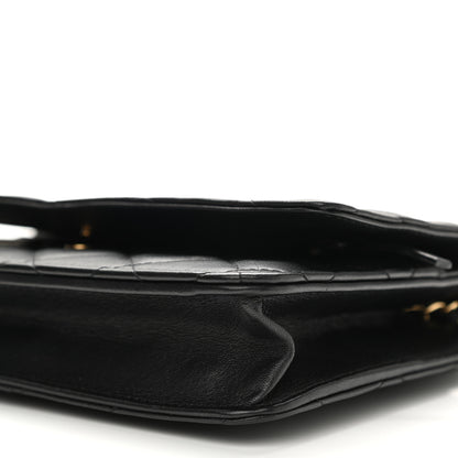 Chanel Lambskin Quilted Wallet On Chain WOC Black 11 of 13