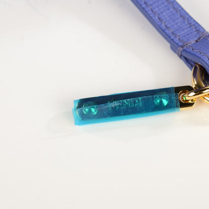 Fendi Fox Fur Pom Pom Bag Charm Berry 5 of 7