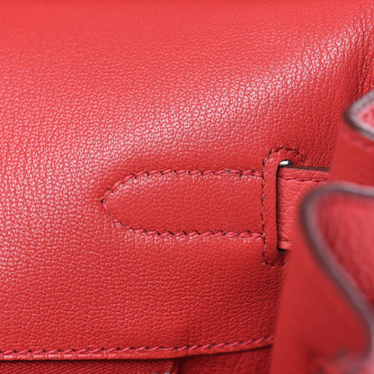 Hermes Taurillon Clemence Birkin 35 Bougainvillea 15 of 29