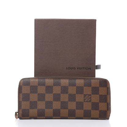 Louis Vuitton Damier Ebene Clemence Wallet Cherry 10 of 10