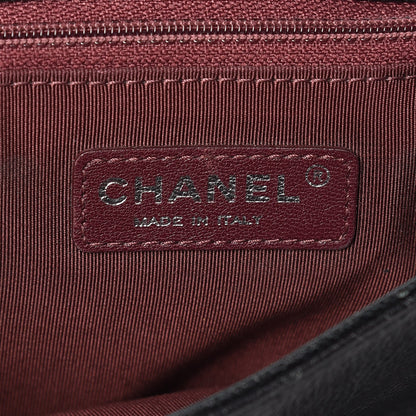 Chanel Goatskin Ombre Faded Quilted New Medium Boy Flap Dark Green 7 of 15
