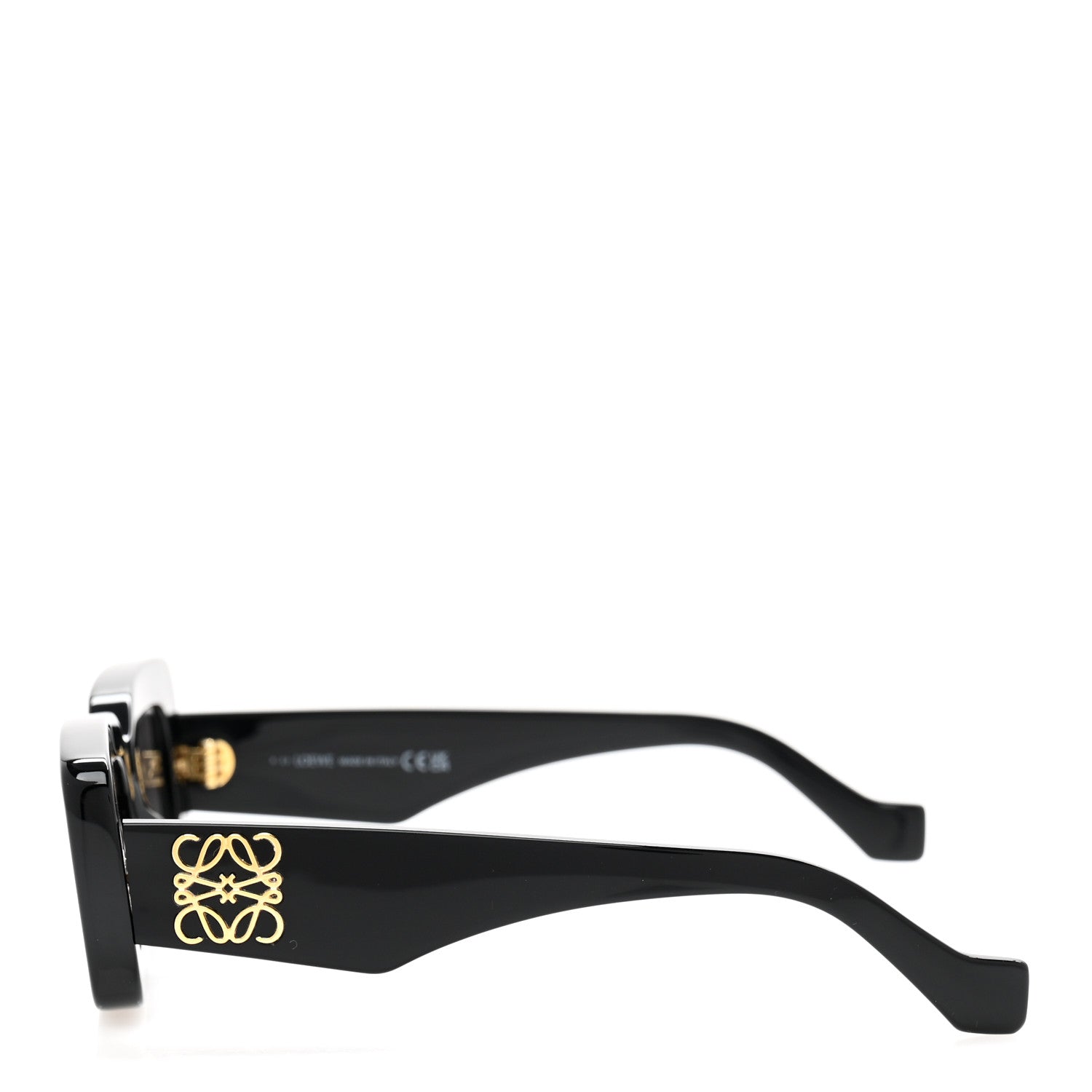 Loewe Acetate Rectangular Sunglasses LW40101I Black 3 of 8