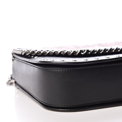 Stella McCartney Eco Alter Nappa Medium Falabella Box Floral Embellished Shoulder Bag Black 5 of 12