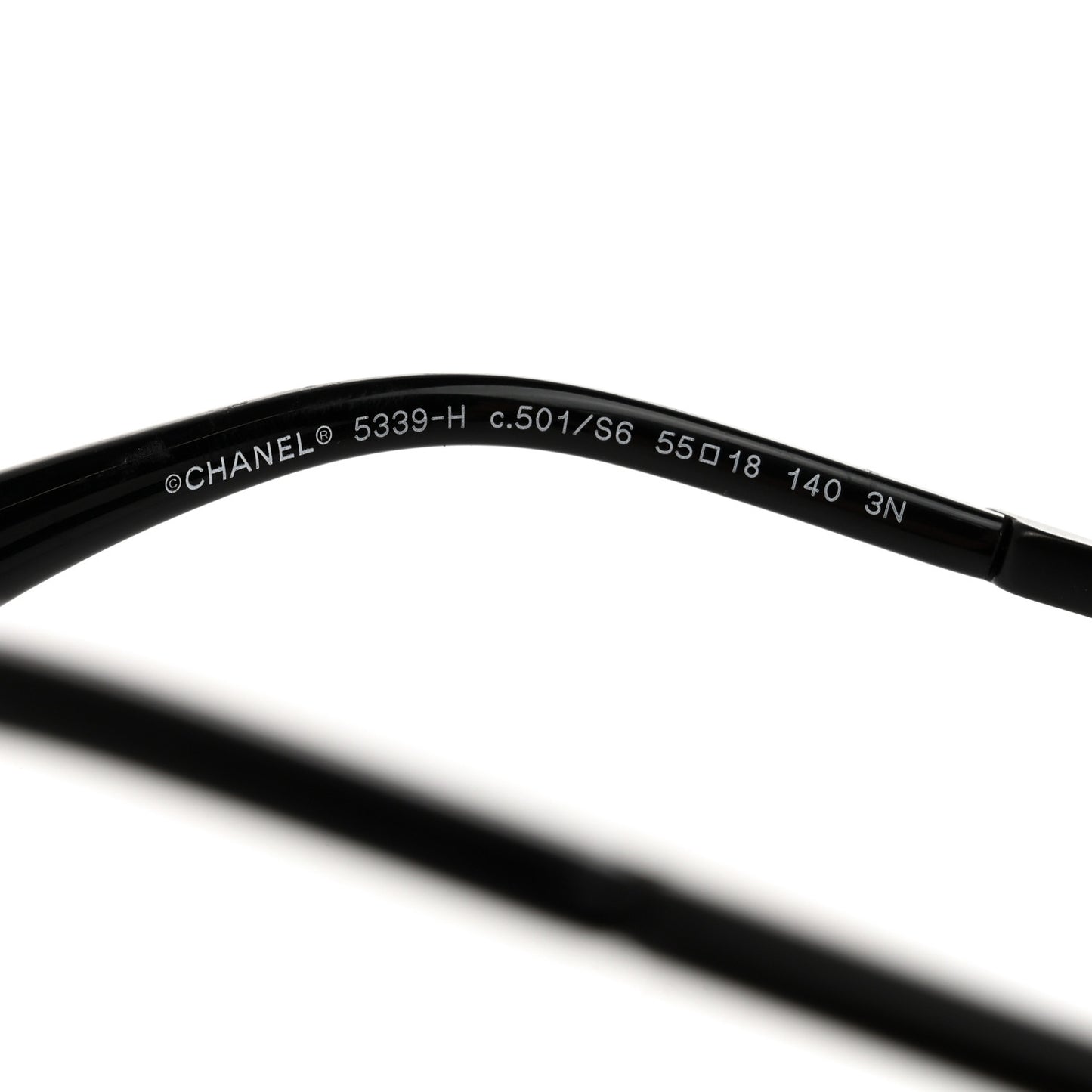 Acetate Butterfly Winter Pearl Sunglasses 5339-H-A Black