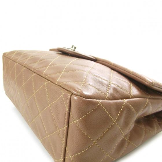 Chanel Caviar Jumbo Flap Caramel 6 of 12